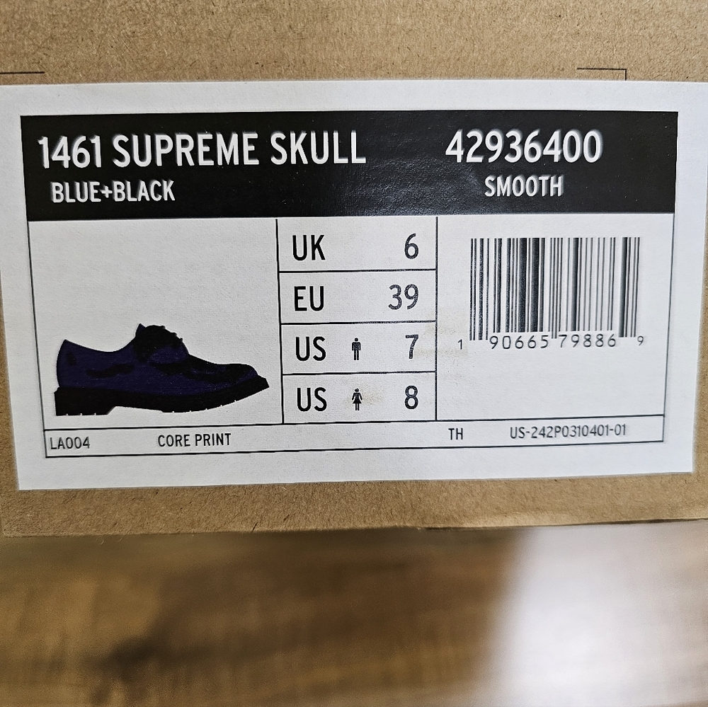 Dr. Martens 1461 SUPREME SKULL - Picture 10 of 14